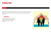 Tablet Screenshot of connection-llc.com